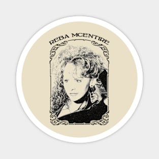 Reba McEntire Vintage Magnet